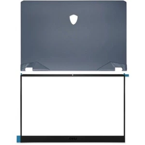 Nueva cubierta posterior LCD MSI GE76 Raider 10SGS 10SFS MS-17K1 + bisel de pantalla - Imagen 1 de 7