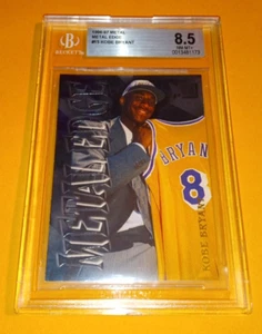 1996-1997 Fleer Metal Kobe Bryant novato radiocontrol Metal Edge #15 - BGS 8,5 - Imagen 1 de 2