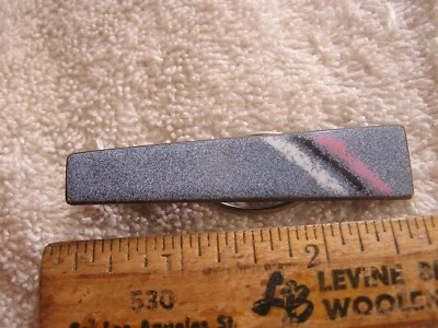 Vintage Tie Clip Clasp Enamel Copper - Image 1 of 3