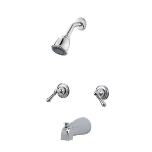 Pfister 03-81bc 2 Handle Tub & Shower Trim Chrome (Valve Not Included) - Picture 1 of 1
