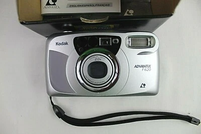 KODAK ADVANTiX F620 ZOOM 24-48mm Camera 2.ox Ektanar Aspheric Lens With Box - Image 1 of 3
