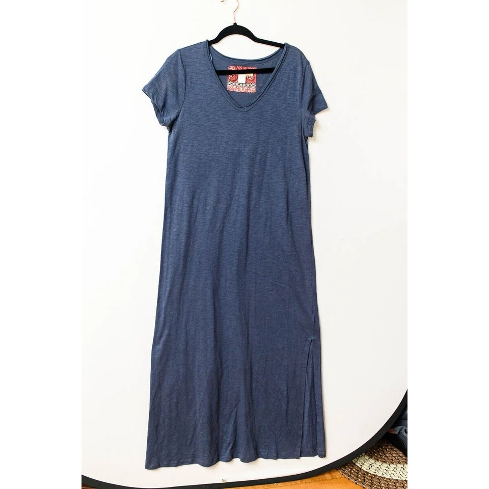 Maxi Vestido C&C California Mujer Azul Talla M Largo Salón Cómodo Informal Foto 1 de 4