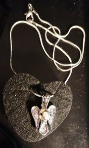 Schutzengel - Wunsch - Perle mit Kette. - Bild 1 von 1