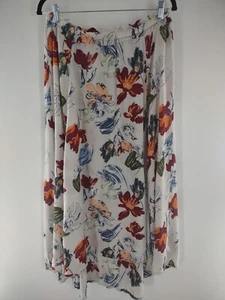 Melrose And Market Women's Medium Floral High Low Skirt Maxi 037 - Picture 1 of 5