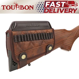 Tourbon Hunting Rifle Cheek Rest Riser .22cal Ammo Holder-fit Henry Ruger Marlin - Picture 1 of 24