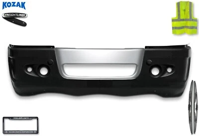 Parachoques delantero - centro cromado y esquinas con dos orificios antiniebla Freightliner Century 05-11 Foto 1 de 4