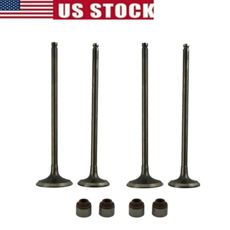 For Kawasaki KLX300 1997-2007 KLX250 1992-2015 2 Pair Intake Exhaust Valves Stem Foto 1 de 1