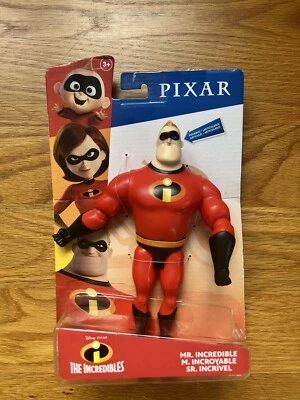 FRETE GRÁTIS Disney Pixar Mr. Boneco Incrível Brinquedos Incríveis Pixar Posable - Imagem 1 de 3