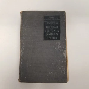1904 The House of The 7 Gables By Nathaniel Hawthorne, HC, Loose Binding - Picture 1 of 8