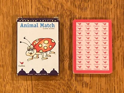 Animal Match Card Game - Cardinal Premier Edition No. 472 - Image 1 of 4