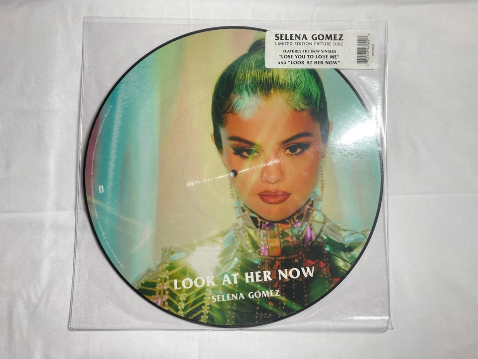 NEW! Selena Gomez Lose You To Love Me & Look At Her Now UO Picture Disc Vinyl - Image 1 of 4