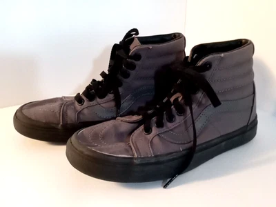 Zapato de skate Vans Off The Wall unisex gris alto para hombre 5,5 o mujer 7 Foto 1 de 4