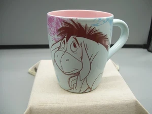 Winnie The Pooh Disney Store Exclusive Eeyore Coffee Tea Cup Mug Butterfly - Picture 1 of 7