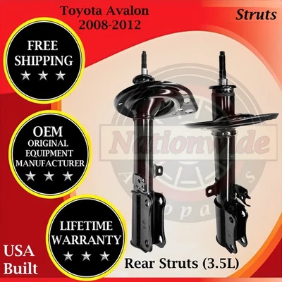 Puntales traseros Monroe OEM para Toyota Avalon 2008-2012 3,5 L garantía de por vida Foto 1 de 4