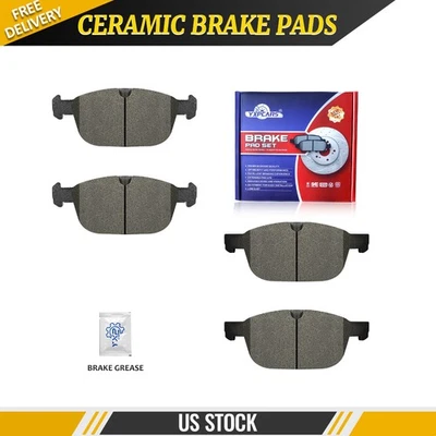 For 2010 2011 2012 2013 2014 - 2016 Volvo XC60 XC90 Front Ceramic Brake Pads Kit - Image 1 of 4
