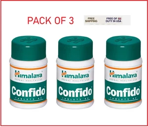 Himalaya Confido – 3 Packs (180 Tablets) | Natural Men’s Health Support | - Picture 1 of 8