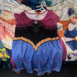 Disney's Frozen "I Am Anna" Girls Skater Dress XX-Large - Picture 1 of 4