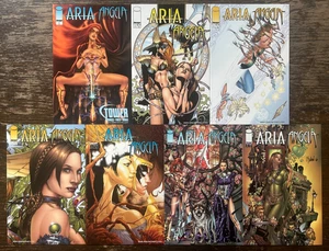 ARIA ANGELA 1 2 UNREAD VARIANT LOT Tower Joe Quesada Jay Anacleto Spawn Avalon - Picture 1 of 13