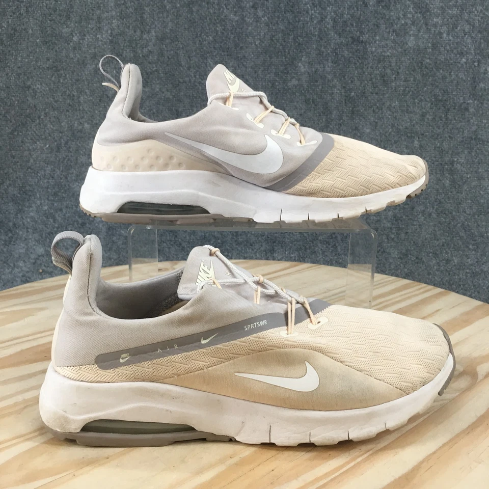 Nike Zapatos Mujer 8.5 Air Max Motion Racer 2 Tenis para Correr AA2182-800 Beige Foto 1 de 4