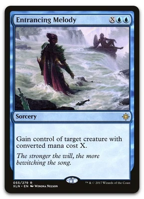 Entrancing Melody #55 (NM) Ixalan XLN Magic MTG - Image 1 of 2