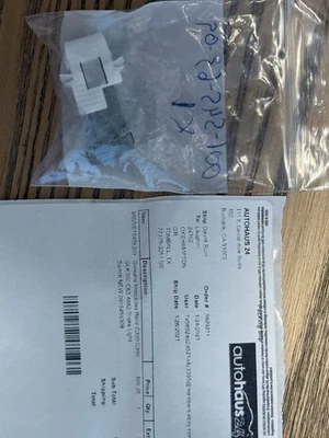 Interruptor de luz de freno AMG genuino Mercedes Benz C300 C350 GLK350 C63 NUEVO 0015456309 Foto 1 de 4