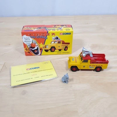 Corgi Pinder Jean Richard Circus Land Rover Pick Up Pickup Truck 07201 Vtg - Image 1 of 4