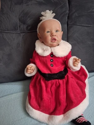 Reborn Baby  Rebornbaby Reborn BS Saksia Bonnie Brwon Original - Bild 1 von 4