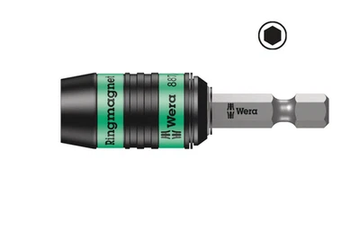 WERA 05052490001 887/4 RR Rapidaptor Universal Bit Holder with ring magnet - Image 1 of 4