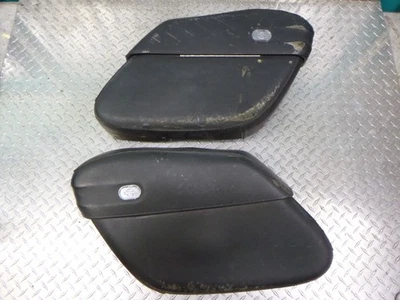 Saddlebags Pair Black L/R Unlocked No Key 2007 Harley Sportster Custom XL1200C - Image 1 of 4