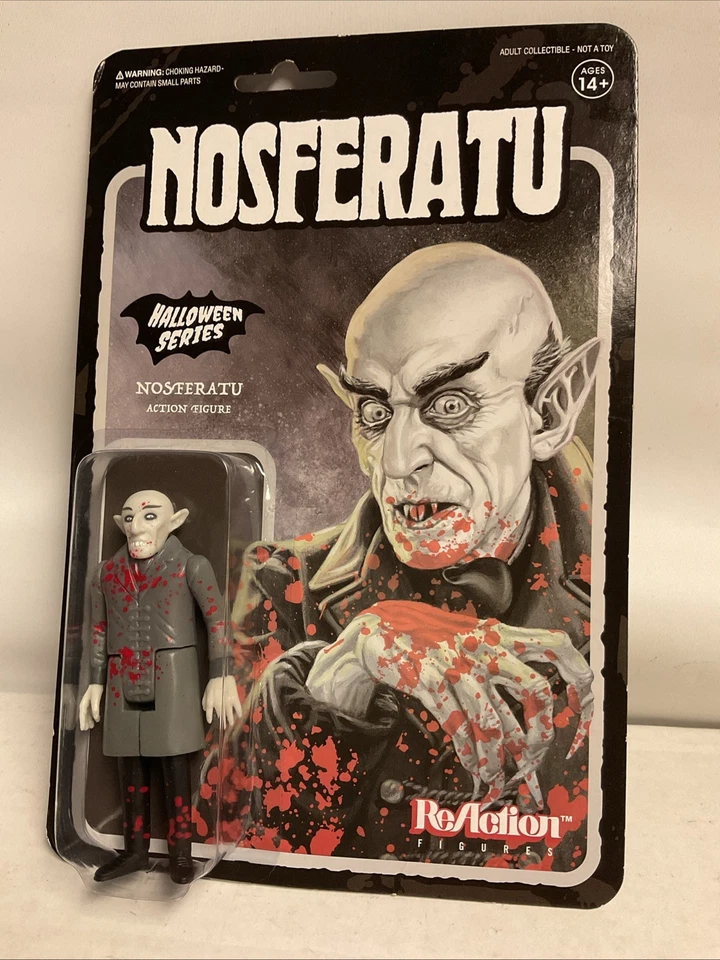 SDCC 2019 Super7 Reaction Nosferatu Halloween Series Blood Splatter