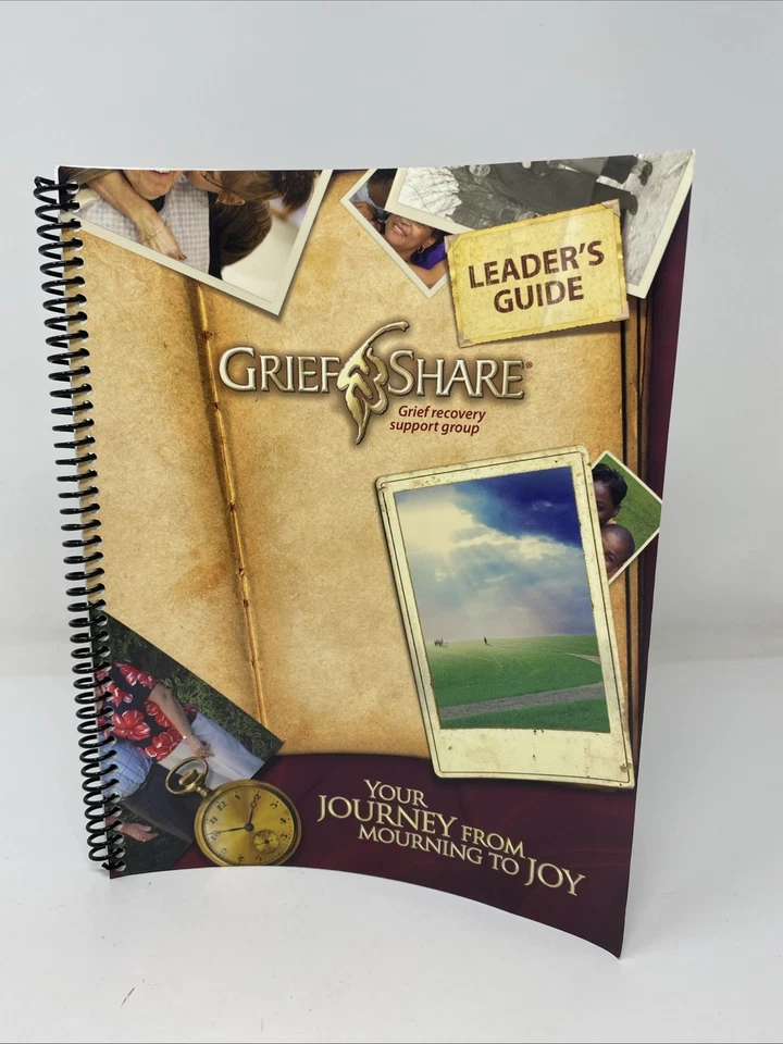 Grief Share Leader’s Guide - Your Journey from Mourning to Joy - 2006 BOOK ONLY - Image 1 of 4