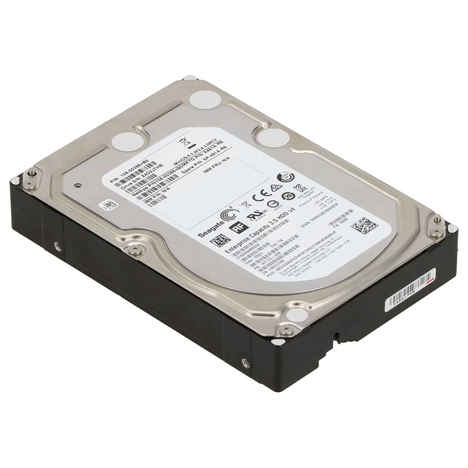 NetApp Seagate SATA Festplatte 6TB 7,2k SATA 6G 3,5" - SP-481A-R6 ST6000NM0024 - Bild 1 von 4