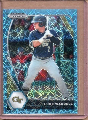 2021 PANINI PRIZM DRAFT PICKS LUKE WADDELL BLUE PRIZM   (NM/MT) - Image 1 of 2