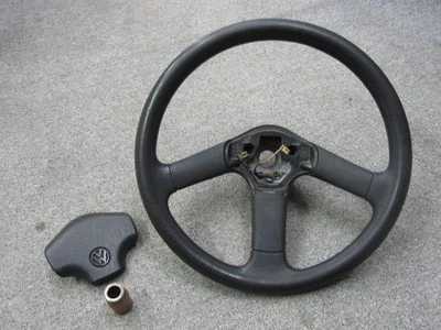 Lenkrad ohne Airbag VW 86C 6N Golf 2 1H0419660 VW POLO (6N1) 55 1.3 - Bild 1 von 3