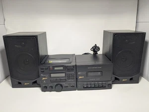 Zenith AM FM Kassettenradio Modular Ghettoblaster CD Player ZA20M selten reparaturbedürftig - Bild 1 von 11