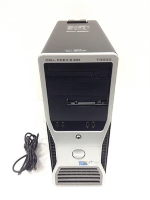 Dell Precision T3500 Xeon W3505 2.53GHz 6GB RAM AMD Radeon Tower FREE SHIPPING - Image 1 of 4