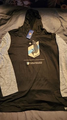 NUEVO CON ETIQUETAS BONITO Fanatics Minnesota United FC Loons Sudadera con Capucha Adulto XL Foto 1 de 3