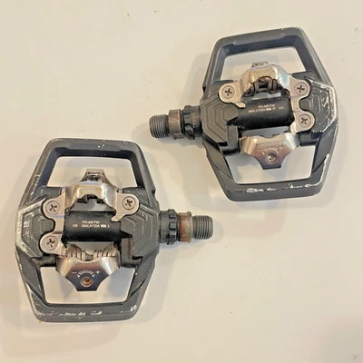 Pedales de bicicleta Shimano PD-ME700 Trail MTB sin clip SPD Foto 1 de 4