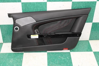 11-17 Aston Martin Vantage Black Red Stitching Passenger Right Door Trim Panel - Imagem 1 de 4