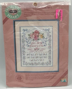 From The Heart Wedding Remembrance Counted Cross Stitch Kit 53531 NEW Free Ship! - Picture 1 of 5