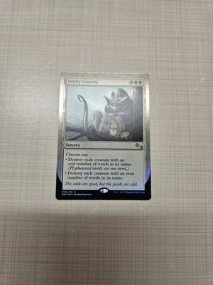 MTG FOIL Oddly Uneven  - Unstable #15 LP - Image 1 of 2
