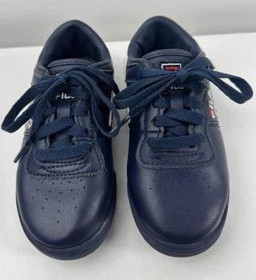 Fila Original Fitness Toddler Shoes Navy White Red 7VF80105-460 Size 10 W/Box - Image 1 of 4