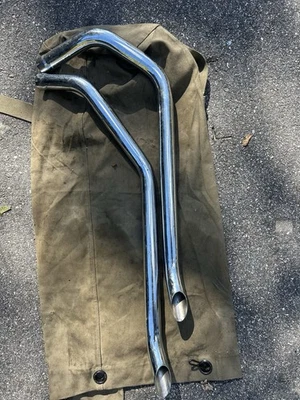 Tubos de arrastre para Harley Davidson Ironhead Sportster Custom Chopper Bobber Foto 1 de 4