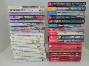 Lot Of 37 Mixed Silhouette Romance Novels Paperback Books - Picture 1 of 24