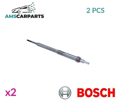 ENGINE GLOW PLUGS F 01G 004 02X BOSCH 2PCS NEW OE REPLACEMENT - Image 1 of 4