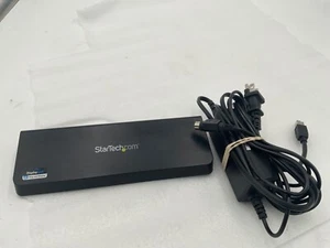 StarTech USB 3.0 Laptop Docking Station W Dual Video 4k DP USB3DOCKHDPC - Picture 1 of 1