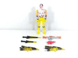 Mighty Morphin Power Rangers Time Force Yellow Action Figure - Picture 1 of 7