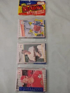 Fleer Rack Pack 1989 - Posiblemente encuentra tu Ken Griffey Jr. ¡Novato! 42 cartas como nuevas - Imagen 1 de 1