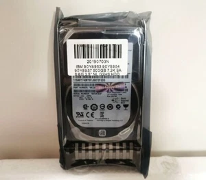 90Y8953 90Y8954 90Y8957 IBM SYSTEM X 500GB 7.2K 6Gb/s 2.5" SAS Hard Drive - Picture 1 of 3