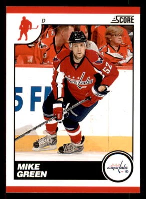 2010-11 Score Glossy #480 Mike Green Washington Capitals - Image 1 of 2
